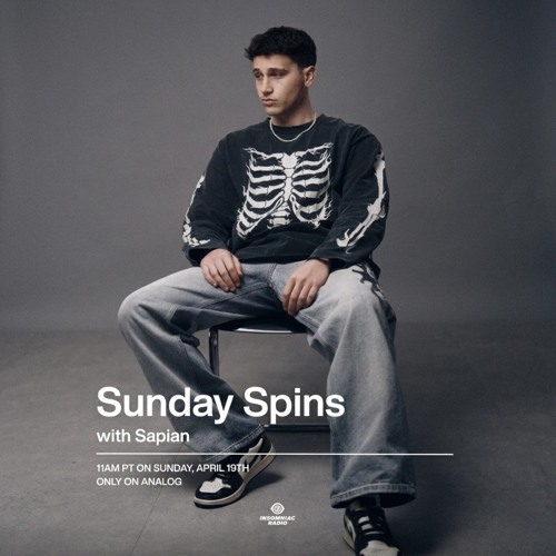 Sapian - Insomniac Radio: ANALOG Sunday, Apr 19 2026 tracklist